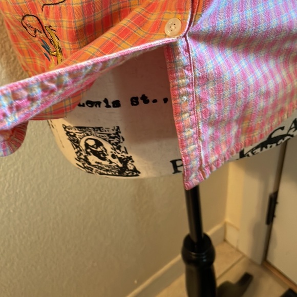 Tweety collared button down sleeveless top. Sz small - Picture 7 of 12